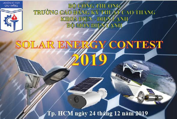 Cuộc thi Solar Energy 2019 - năng lượng mặt trời 